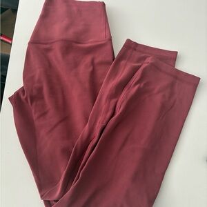 lululemon athletica Burgundy Leggings
